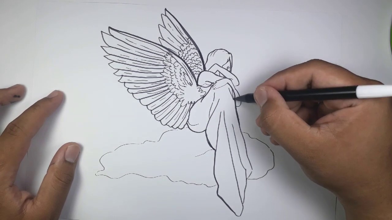 Fallen Angels Anime Coloring Pages  Get Coloring Pages