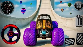 🔥ブラックサンダーカーメガランプ不可能スタント🚘🔥パート2 @KingGamer0090 screenshot 2