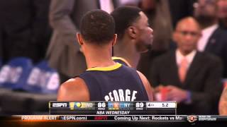 Shumpert Fouls Paul George