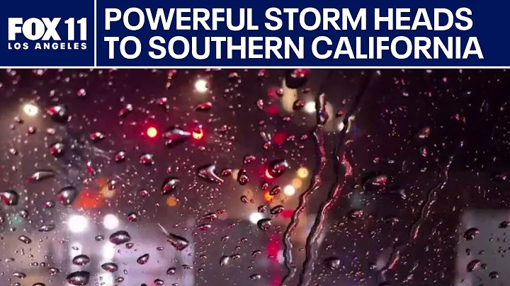 Southern California prepares for heavy rain, flooding