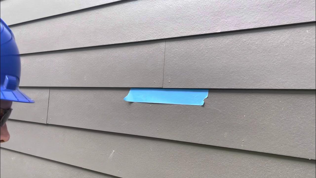 Retrofit a butt joint flashing for Fiber Cement lap Siding. YouTube