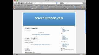 What are Wordpress Widgets