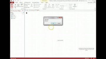 Create Access Relational Database from Excel Tables