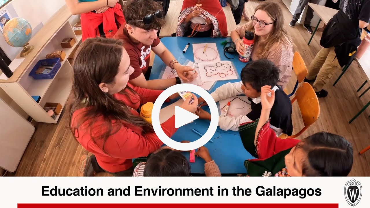 Education And Environment In The Galapagos UW Madison School Of Education And Environment In The Galapagos Uw Madison School Of