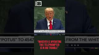 "Whoever Is Operating This Teleprompter Is in Big Trouble"