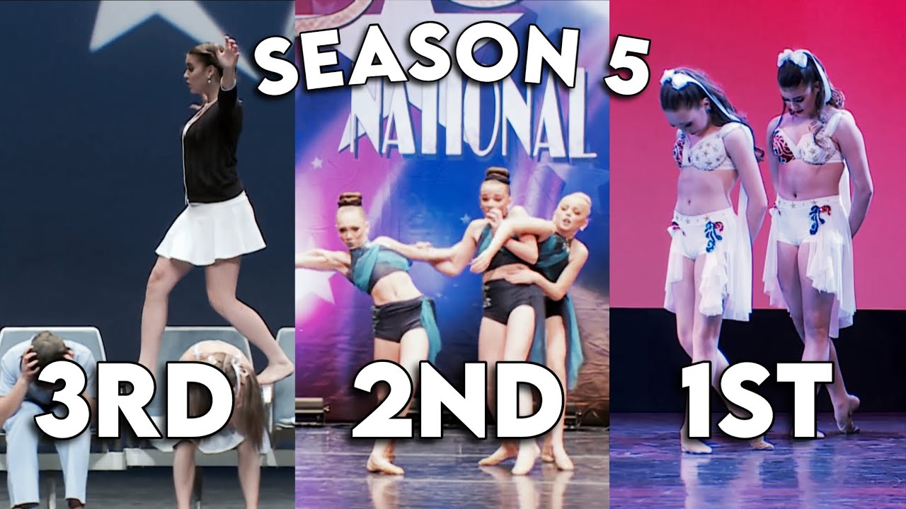My Top 3 Group Dances of Each Season!! Dance Moms YouTube