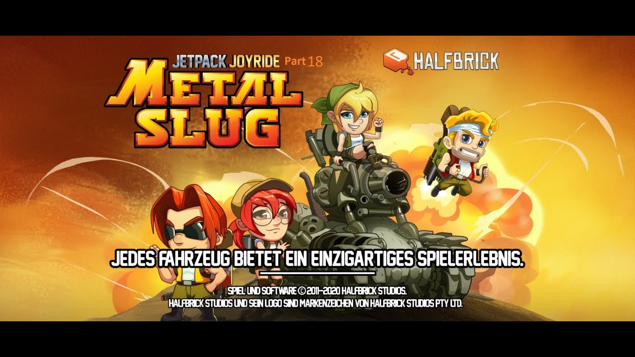 Jetpack joyride part 18:Metal Slug