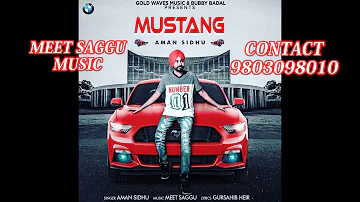 Mustang | Aman Sidhu | New Latest Punjabi Song | Meet Saggu
