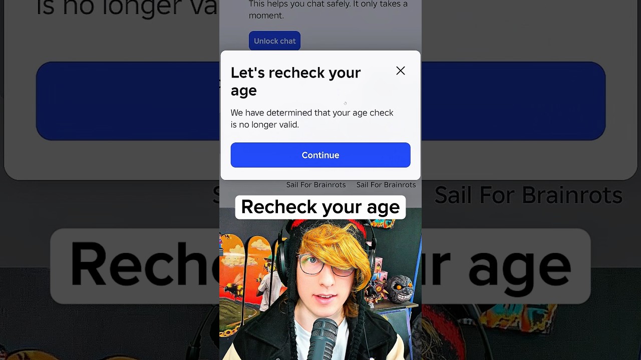 Why is Roblox resetting ages?