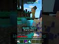 Minecraft Double Kill 🤣#minecraft #bedwars #foryou #shortsvideo #viral