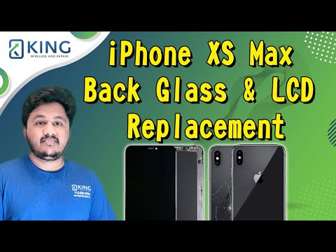 iPhone XS Max Back Glass & LCD Replacement | Fix iPhone XS Max Broken Screen!