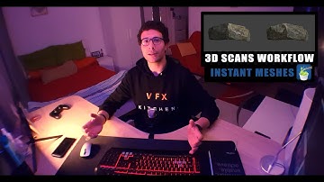 Importing 3D Scans to Blender Workflow