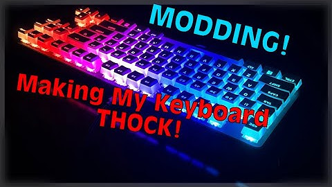 MODDING The GMMK TKL KEYBOARD!!! #keyboardmods #keyboards