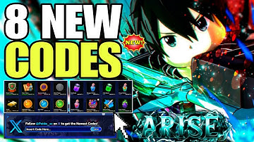 *NEW CODES* ROBLOX ARISE CROSSOVER CODES IN NOVEMBER 2025