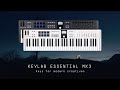 Video: ARTURIA KEYLAB ESSENTIAL MK3 - 49 TASTI - MIDI/USB - BIANCA