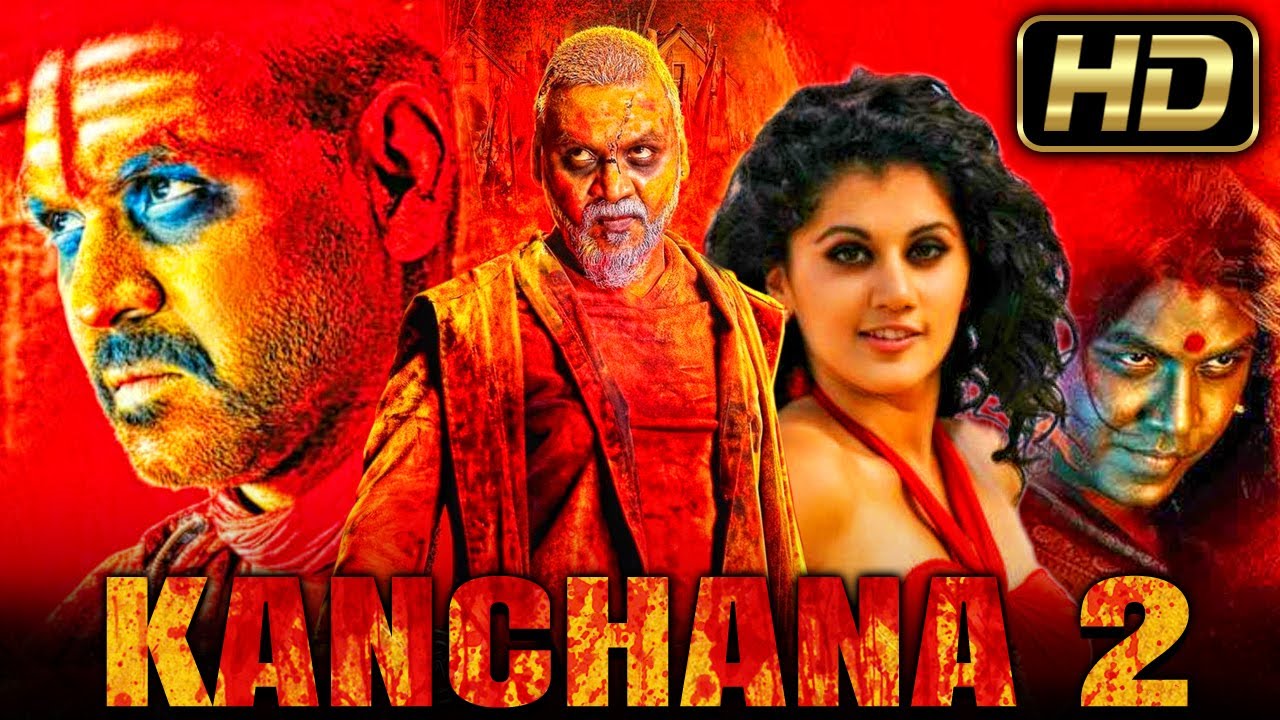 Kanchana 2 HD   Horror Comedy Hindi Dubbed Movie  Raghava Lawrence Taapsee Pannu Nithya Menen