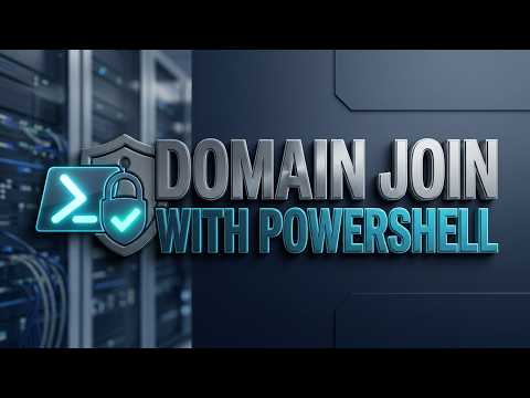 Join Windows to Domain with PowerShell (Step-by-Step + Fix Errors)