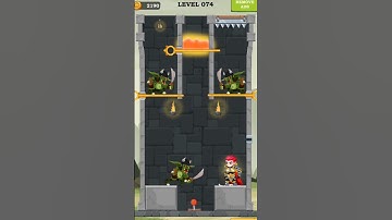 hero rescue game level 74 |  hero rescue gameplay | hero rescue game viral #game #short #shorts