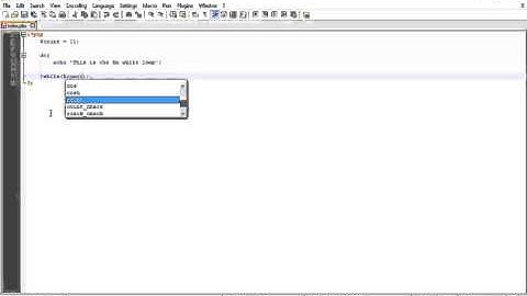 PHP With Bootstrap3 Tutorial | Do While Loop on PHP Part 21