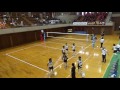 2016年8月27日　九州ブロック国体予選　　長崎県対熊本県　少年女子