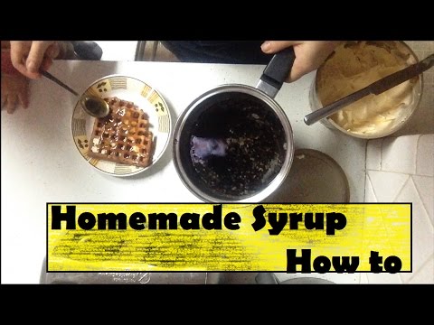 Cara Membuat Homemade Syrup | 3 Bahan