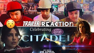 Citadel [4K] Trailer Reaction | Priyanka Chopra Jonas | Richard Madden | Stanley Tucci | Prime Video