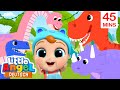 Meine Freunde die Dinos | Und viele Lieder mehr | Little Angel Deutsch - Kinderlieder