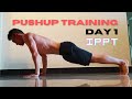 How I train for 60 pushups in 1 minute - IPPT training Day 1