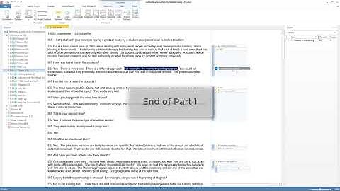 ATLAS.ti Linking Codes to Quotations - Part 1 | Qualitative Data Analysis Services