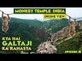 MONKEY TEMPLE INDIA 🐒 | KYA HAI GALTAJI KA RAHASYA? | EP 04 Jaipur Travel Diaries| Gang of Ghumakka