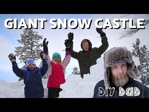 Video: How To Build A Snow Fortress