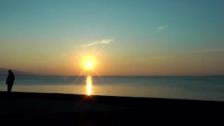 Mr. Lonely & Ms. Sunset Stock Video