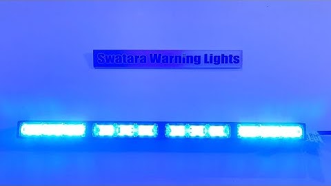 Feniex Quantum New Flash Patterns Demo by Swatara Warning Lights