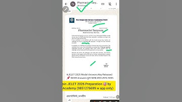 JELET 2025 Model Answer Key Released | JELET 2025 Update | Challenge the Answer | PT Academy