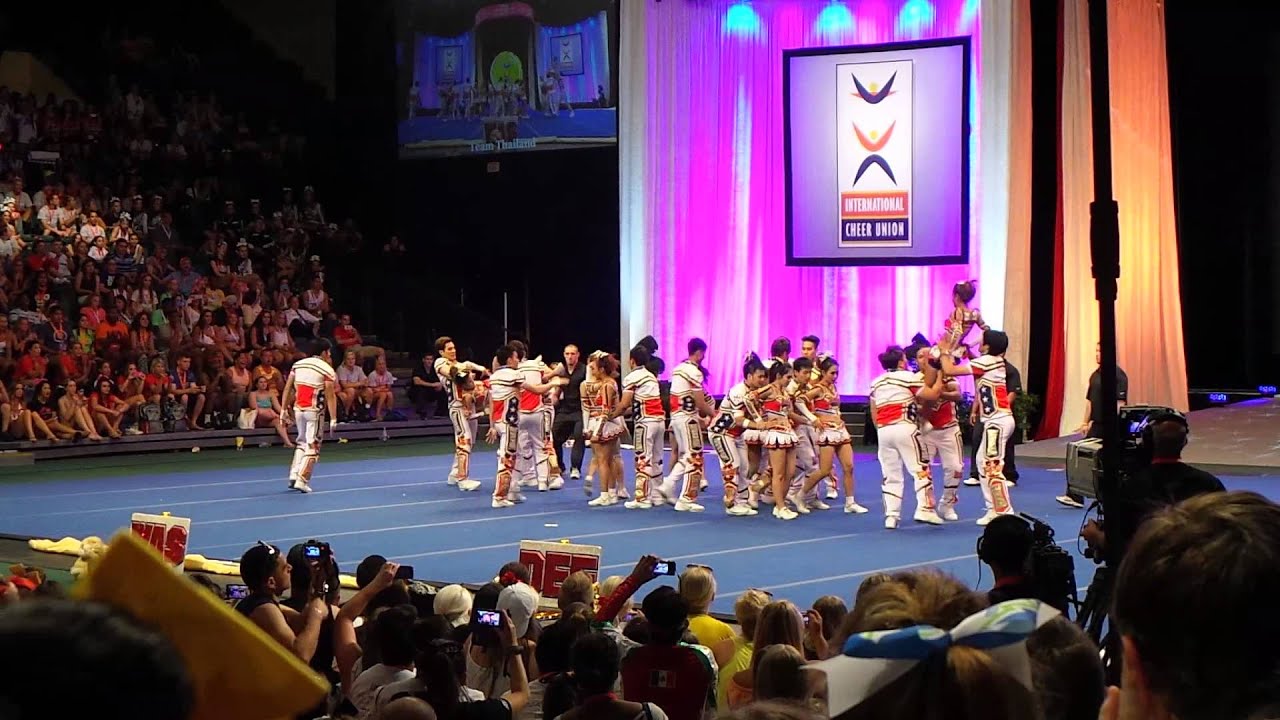ICU World Cheerleading Championships 2014 Team Thailand YouTube