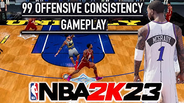 Gamebreaking 99 Offensive Consistency Build Gameplay 2K23
