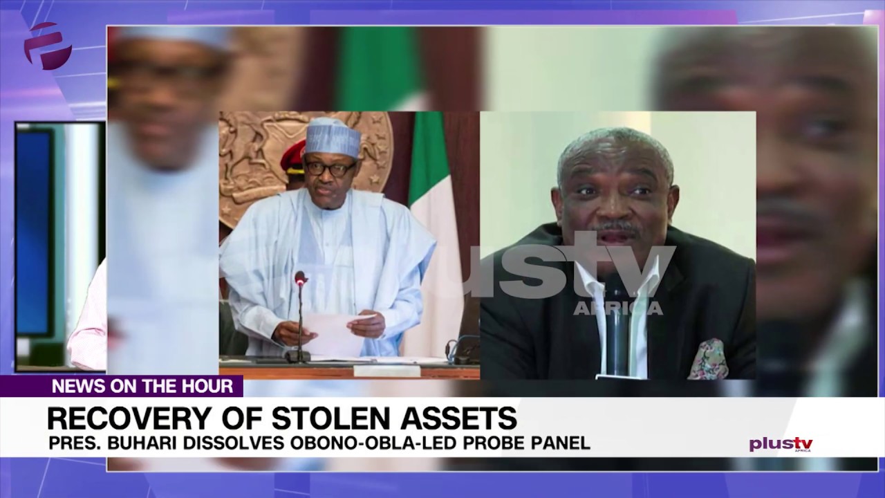 nigeria latest news today now Buhari Dissolves Obono-Obla-Led Probe Panel