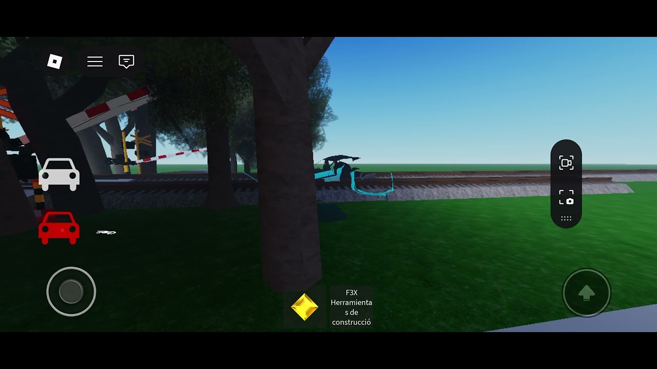 Cruce de tren en roblox