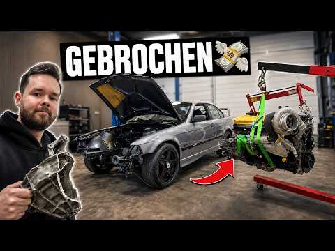 Emergency surgery on the E36: This would have destroyed my TURBO engine (1000 HP)
