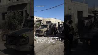 Момент, как израильские военные атакуют иностранцев на Западном берегу