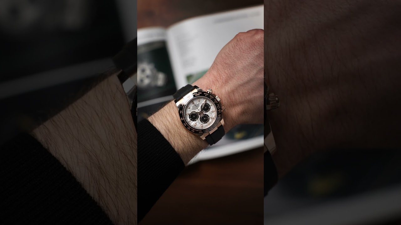 This Rolex Daytona Has a Meteorite Dial 👀