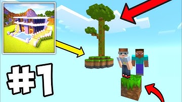 Craft World New Multiplayer Survival Walkthrough Part 1 | Craft World One Block Survival Gameplay