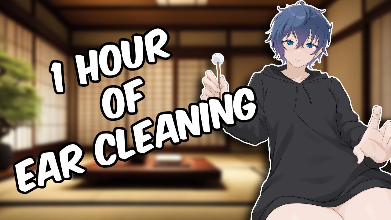 [ASMR] Nonstop Ear Cleaning For 1 Hour!