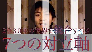 2030年の世界地図帳 あとがき解説！『7つの対立軸』とは？