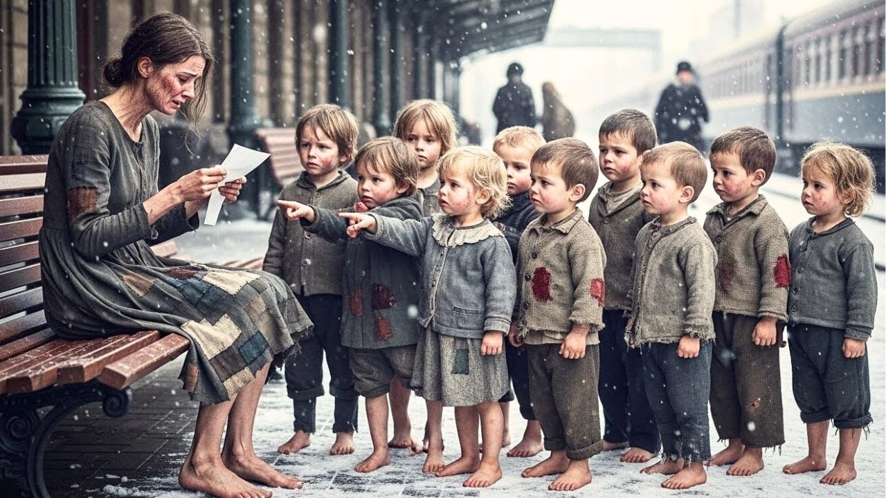 She Buried Her Hope at the Station—Then Found 10 Starving Souls Who Needed Her to Stay