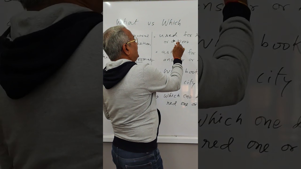 what vs which 🤔🙄 