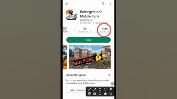battleground mobile india!what is best game in play store🤔🙄