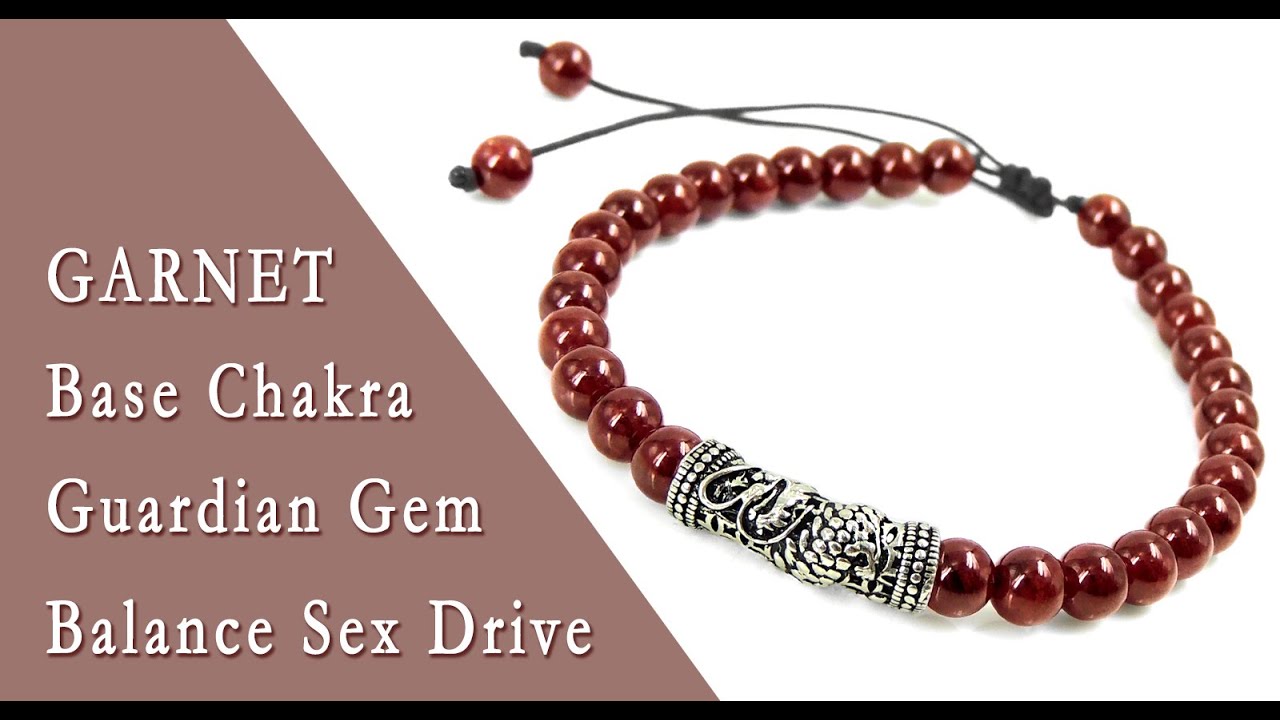 8mm Red Garnet & Selenite Gemstone Bracelet - 7 1/2 | Gemstone bracelet,  Gemstones, Red garnet