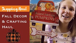 Massive Dollar Tree and Joann Fabrics Fall Crafting Haul