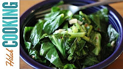 How To Cook Collard Greens | Vegetarian Collard Greens Recipe | Hilah Cooking